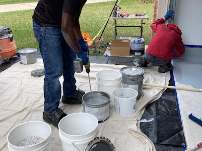 Residential epoxy coating near me | Premier Custom Coatings Texas
