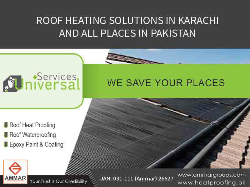 Roof Heat Solutions In Karachi, Pakistan