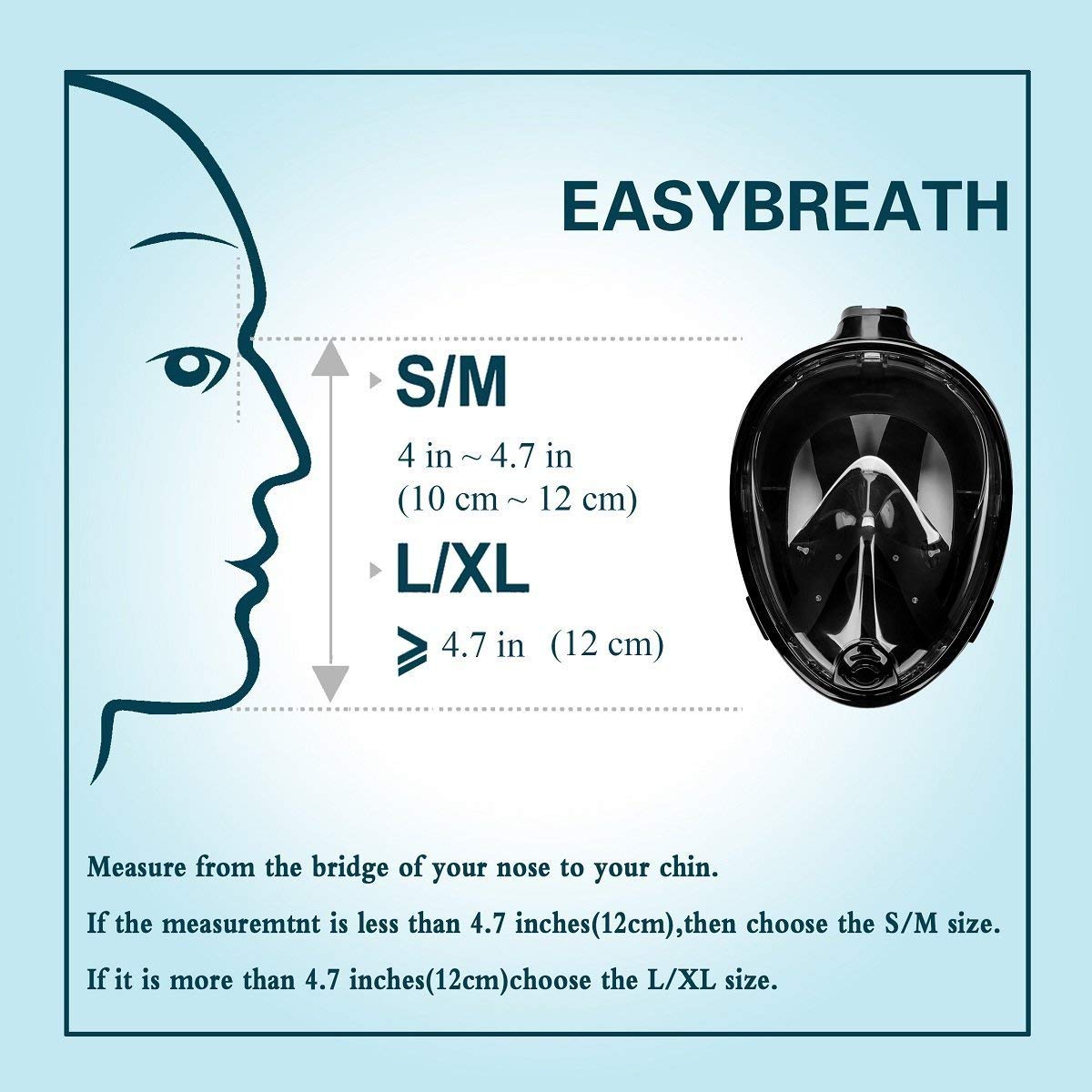 40% Off Full Face Snorkel Mask