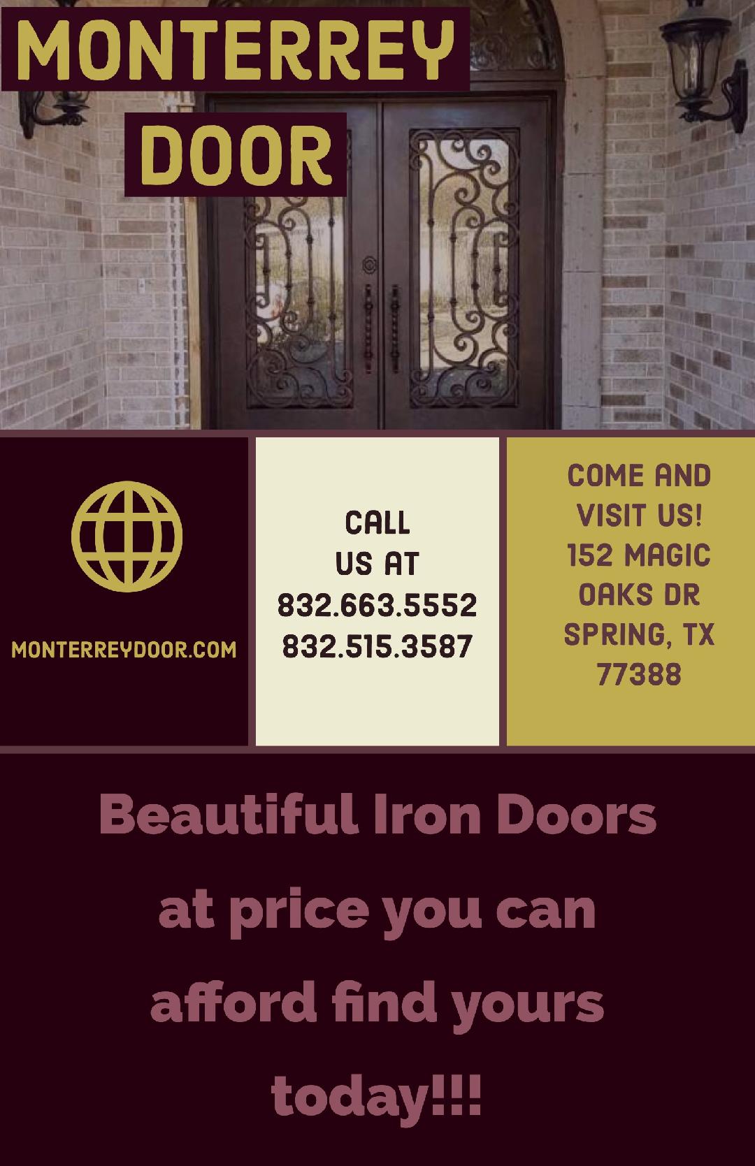 Iron Doors Elegant Designs