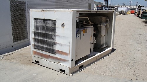 INGERSOLL RAND SSR-EP75 AIR COMPRESSOR, 37,223 HOURS, S#D4565U87A-S