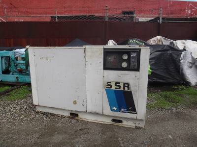 INGERSOLL RAND SSR-EP75 AIR COMPRESSOR, 37,223 HOURS, S#D4565U87A-S