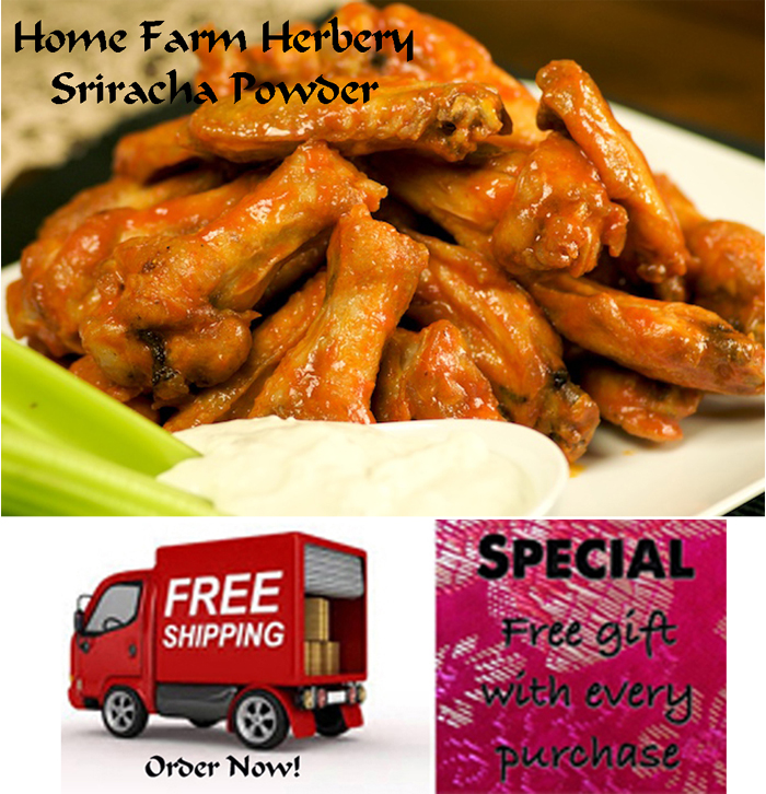 Arlene’s Sriracha Powder, Order now, FREE shipping & a FREE gift