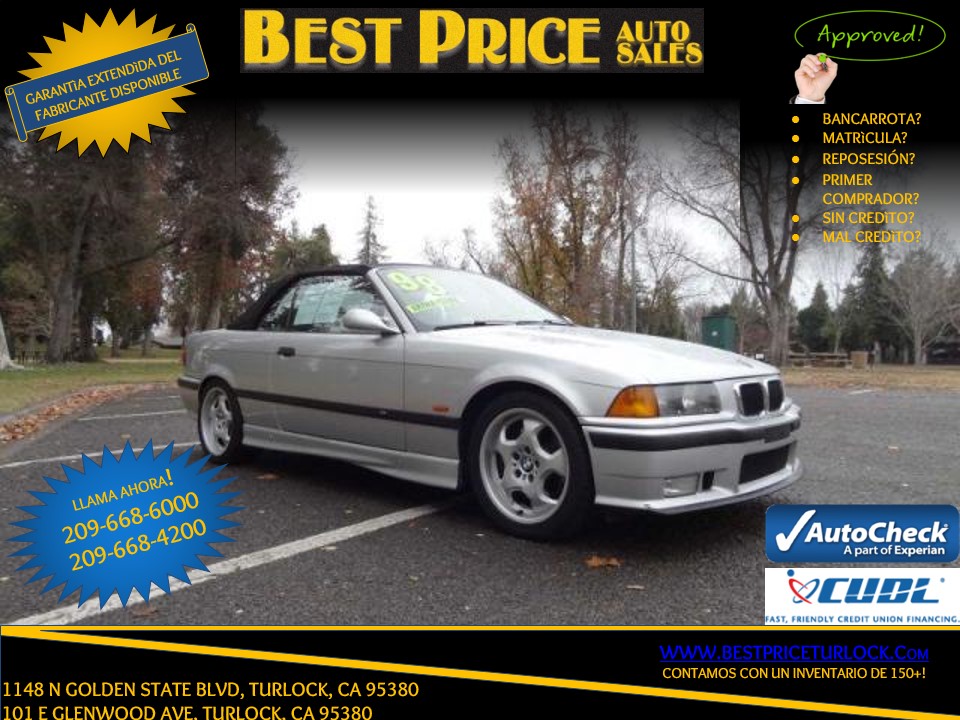 1998 BMW M3 Convertible Turlock