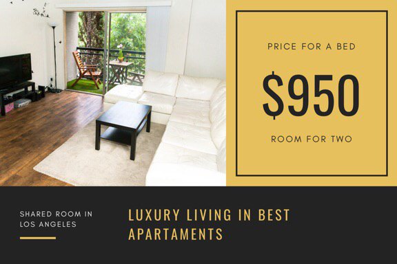 HALF-ROOM IN THE CENTER OF HOLLYWOOD FOR A LONG TERM