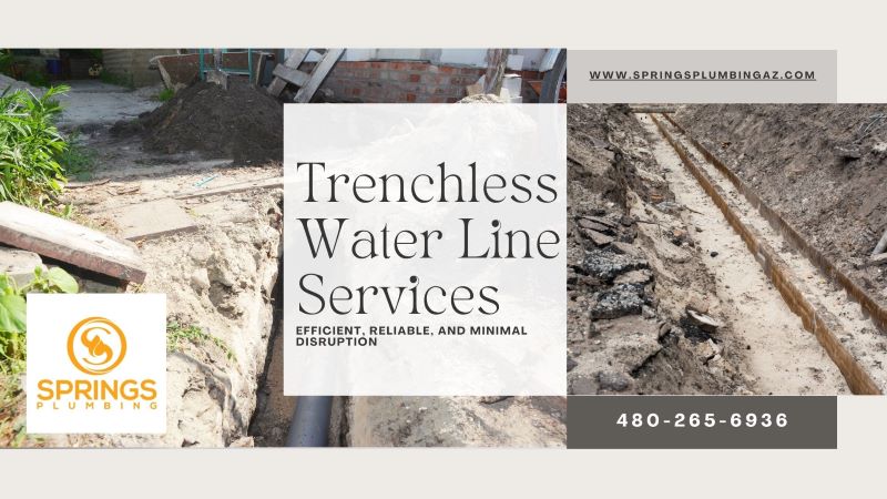 Trenchless Water Lines Phoenix, AZ