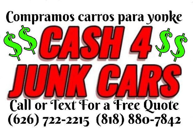 Cash for JUNK Cars.   We buy junk cars