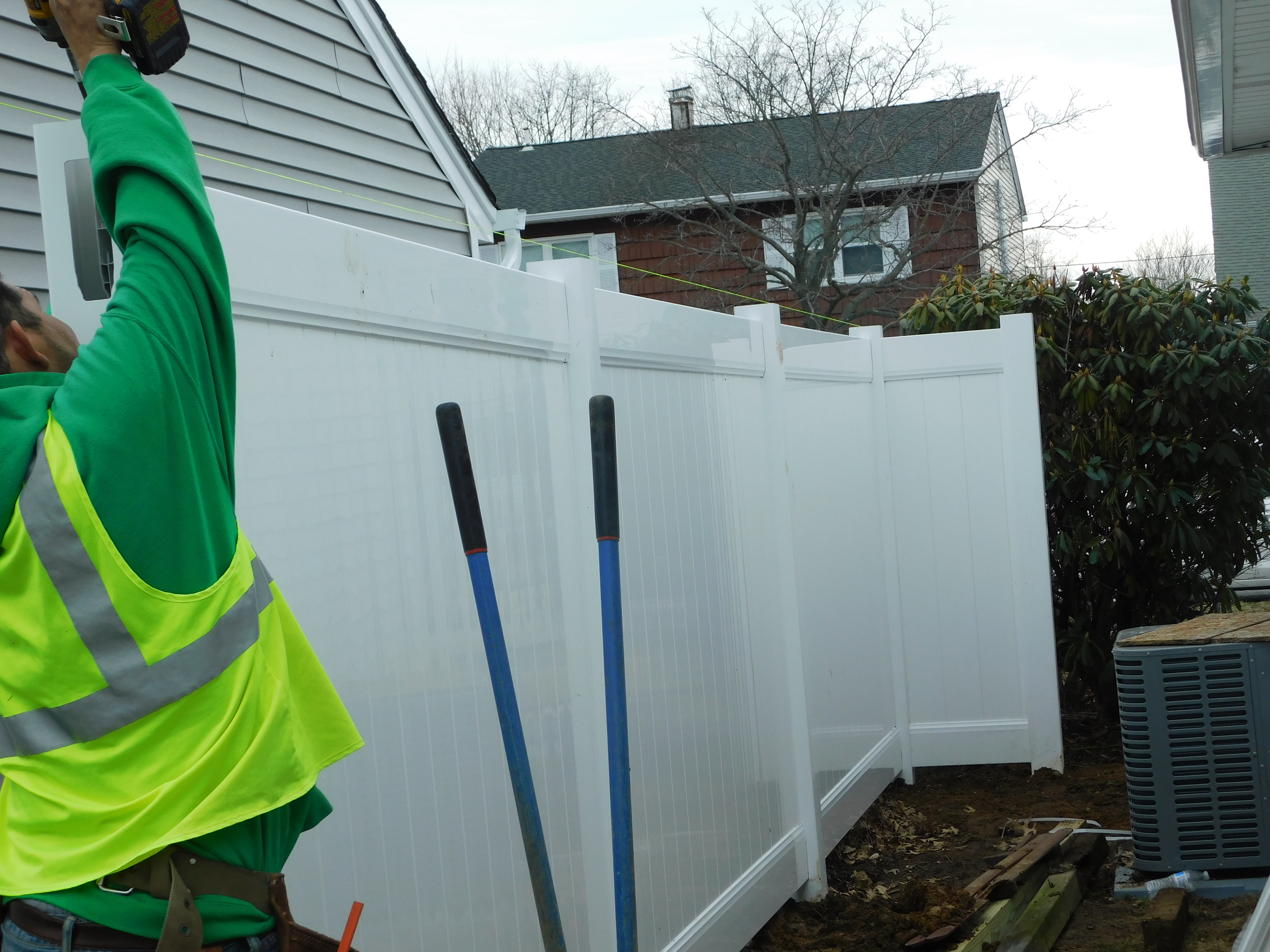 PVC Fence - New Material