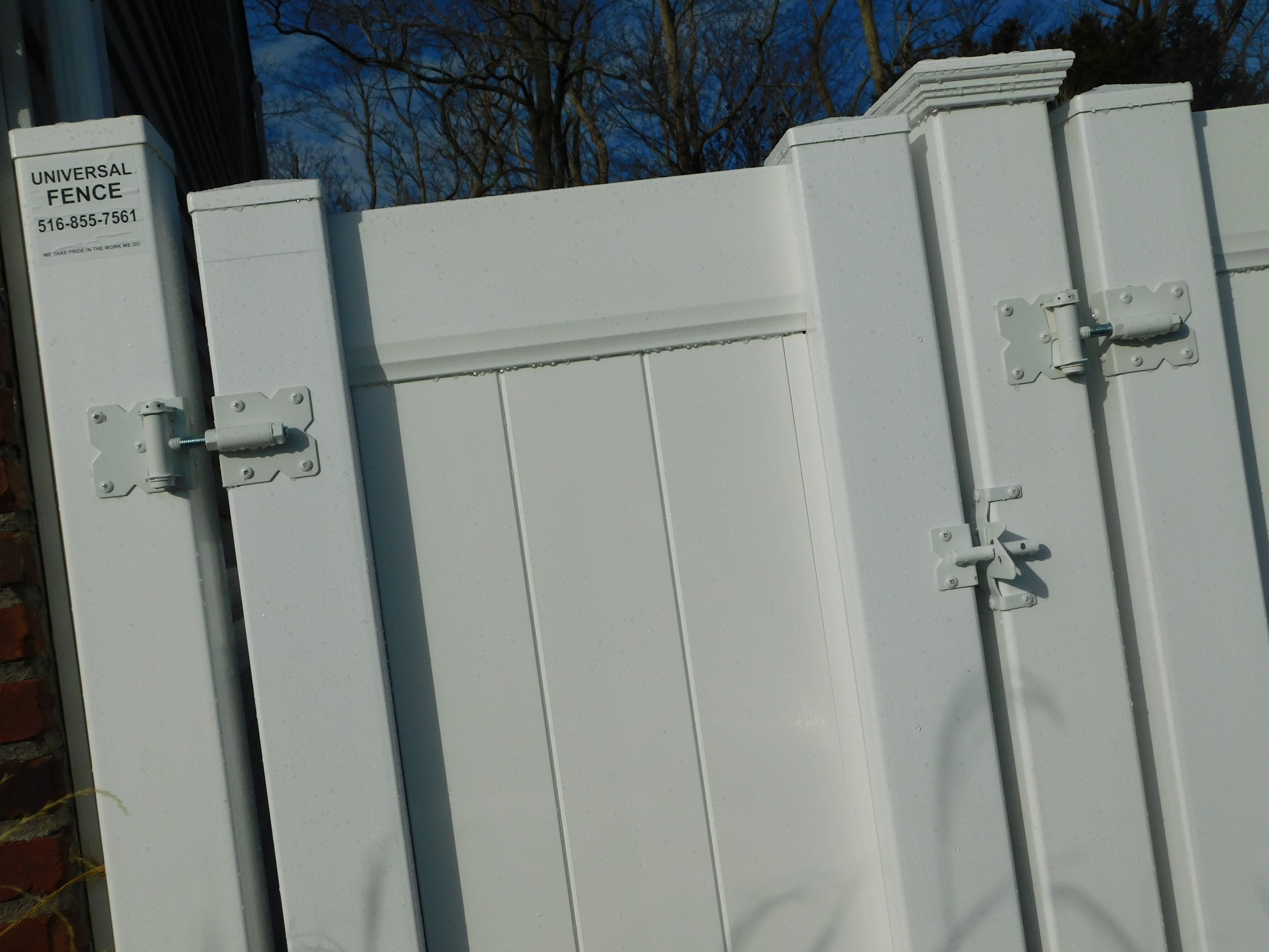 PVC Fence - New Material
