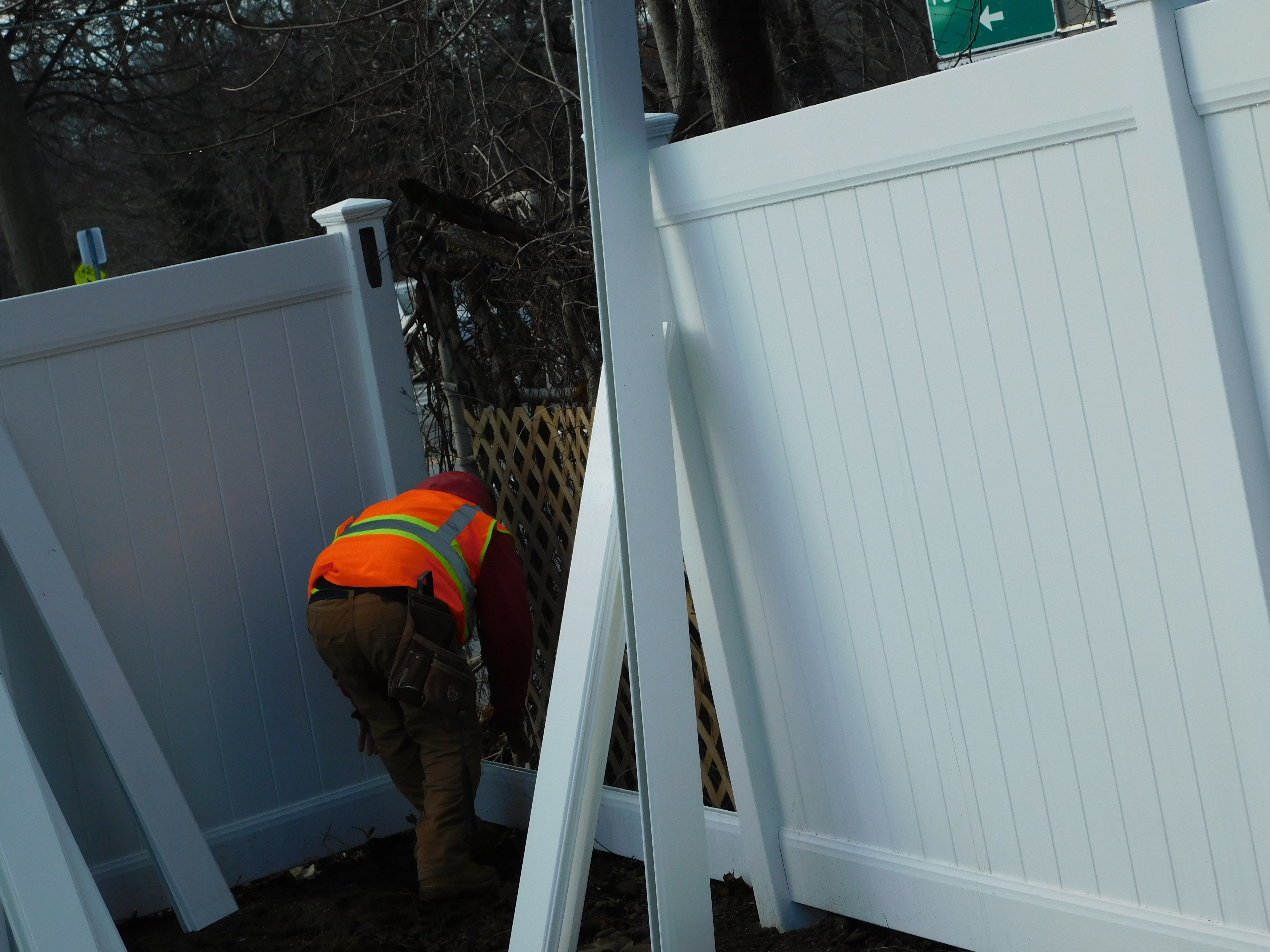 PVC Fence - New Material