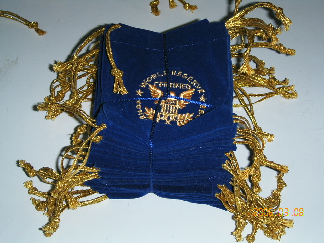 Cotton Coin Bag, Velvet Drawstring Bag, Promotional Drawstring Coin Bag