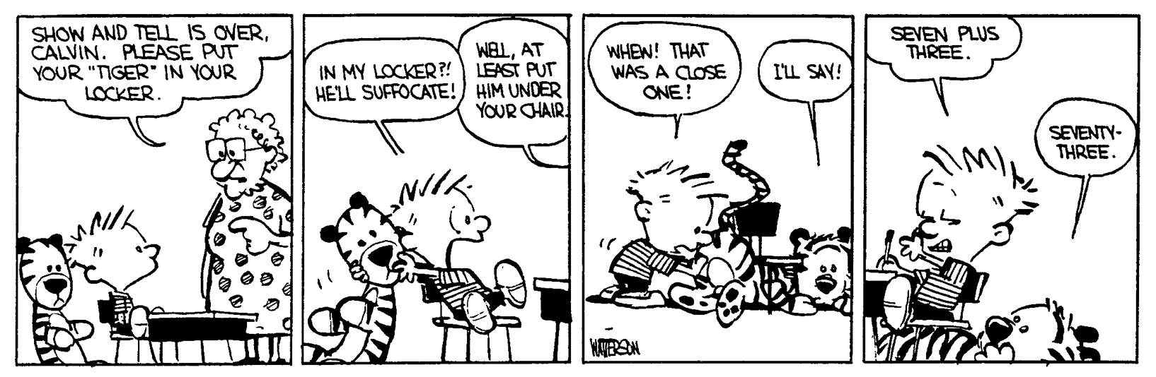 Calvin and Hobbes