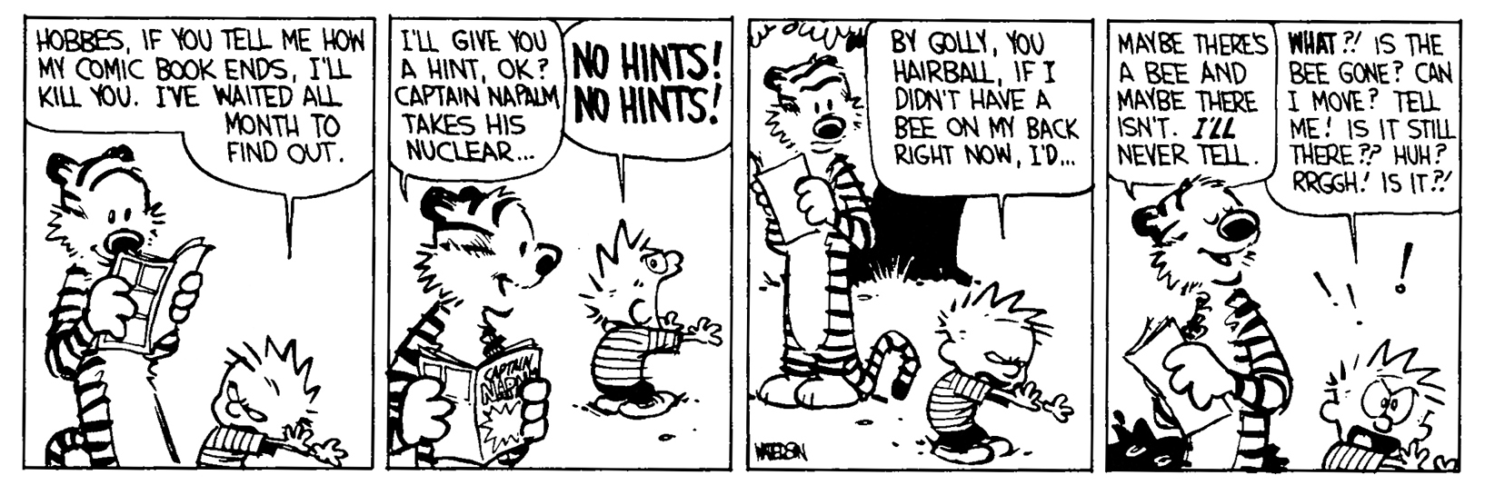 Calvin and Hobbes