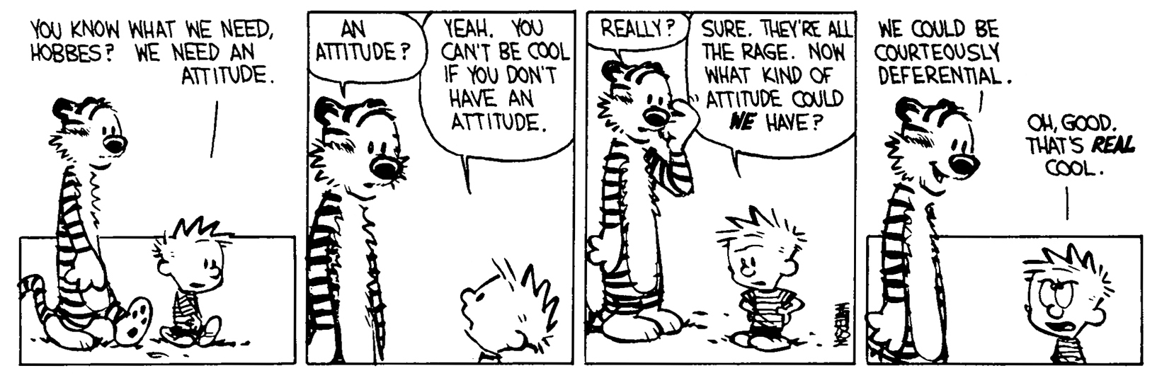 Calvin and Hobbes