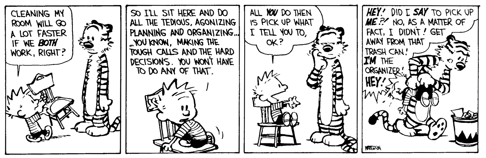 Calvin and Hobbes