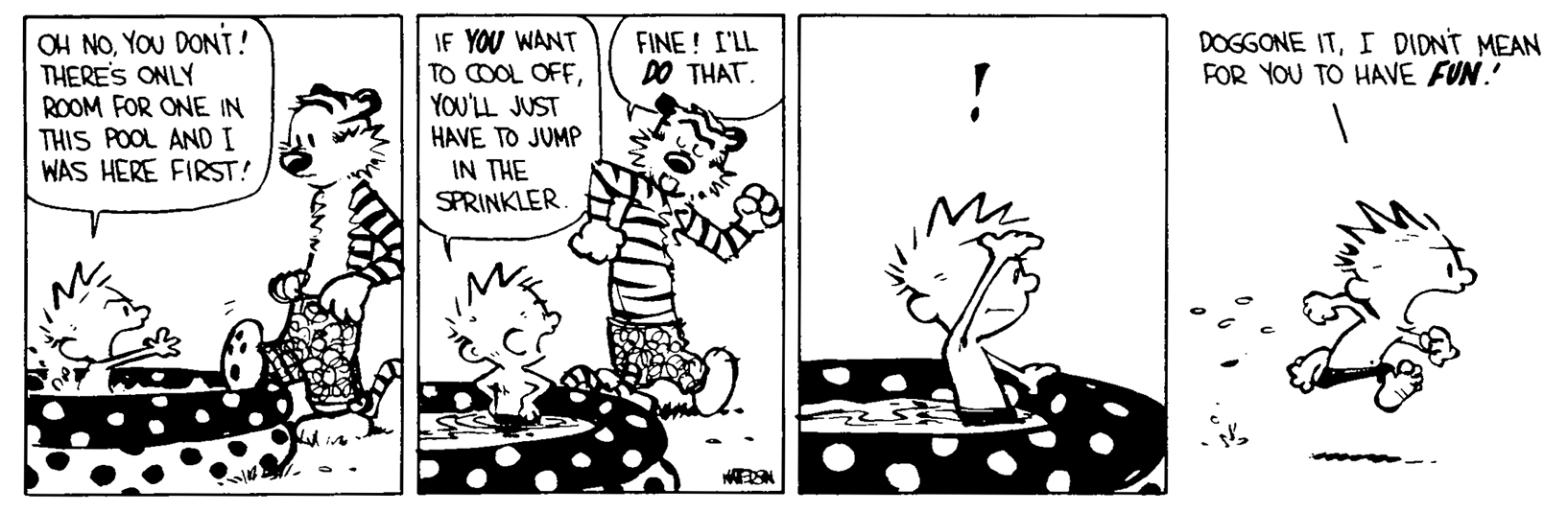 Calvin and Hobbes
