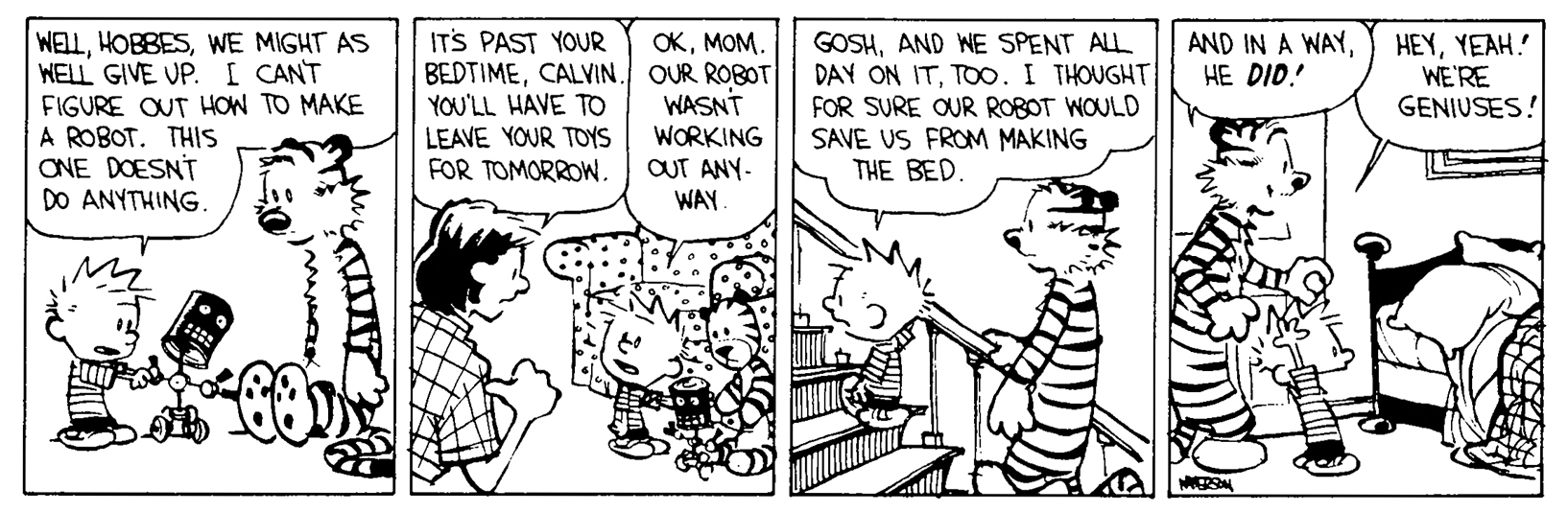 Calvin and Hobbes
