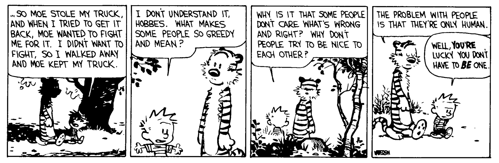 Calvin and Hobbes