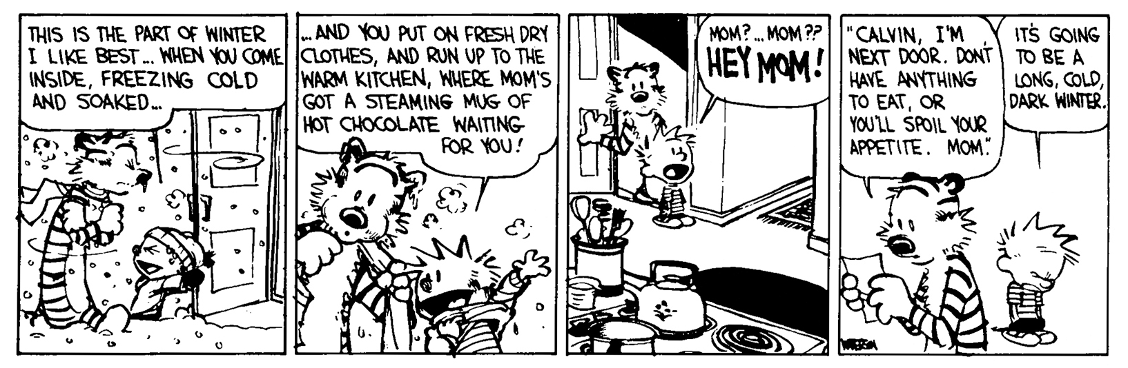 Calvin and Hobbes