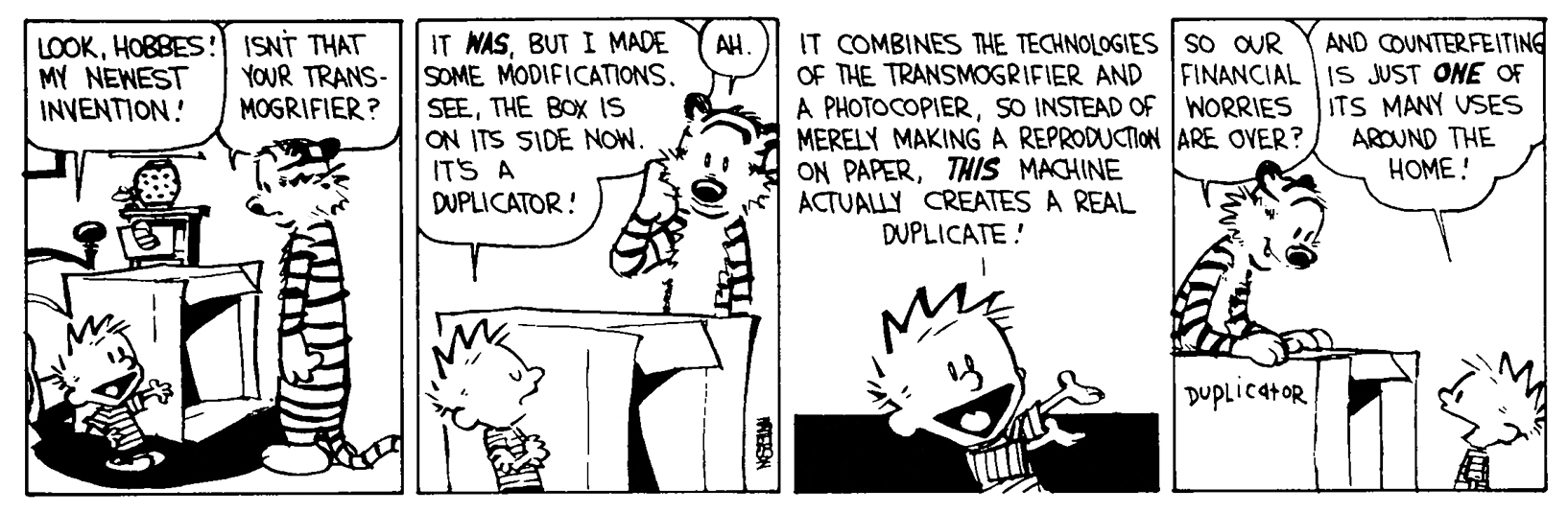 Calvin and Hobbes