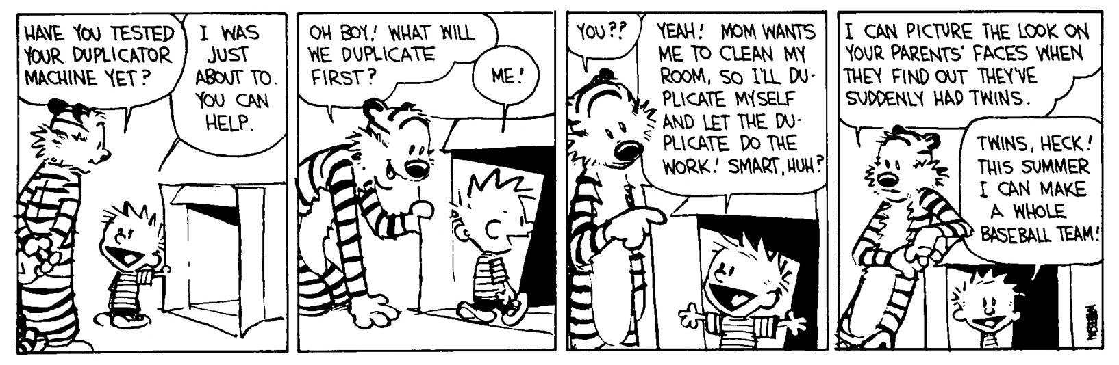Calvin and Hobbes