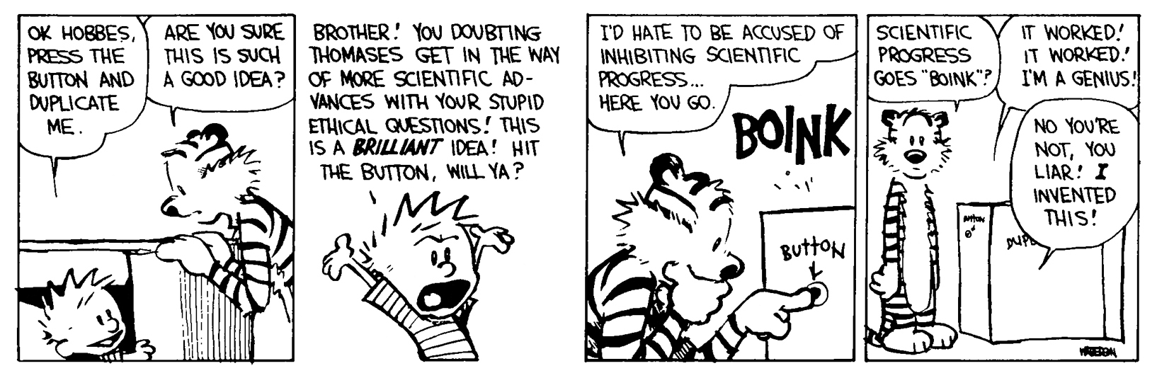 Calvin and Hobbes