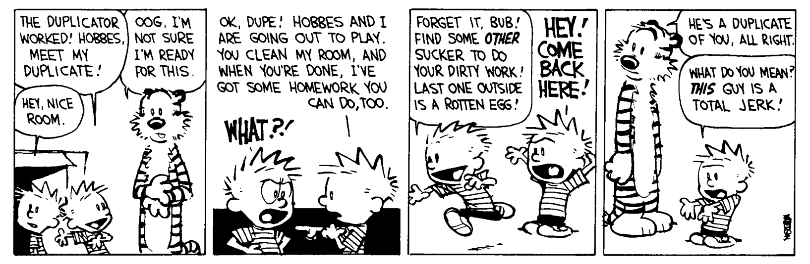 Calvin and Hobbes