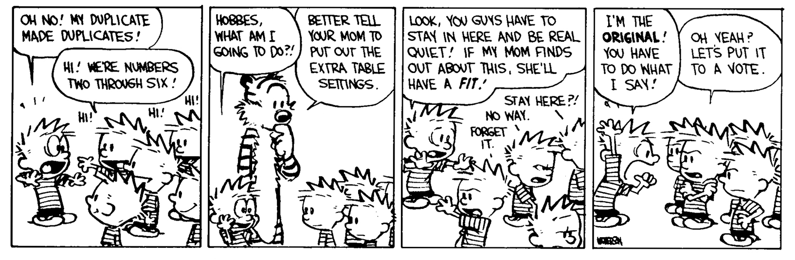 Calvin and Hobbes