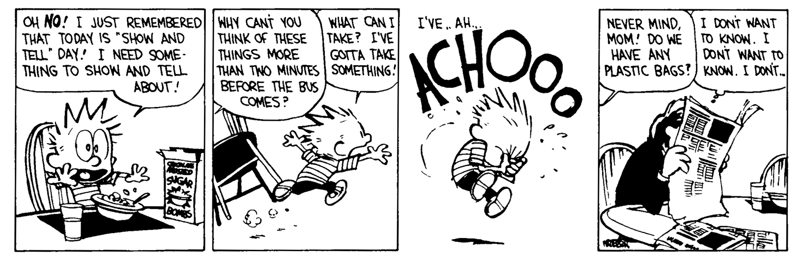 Calvin and Hobbes