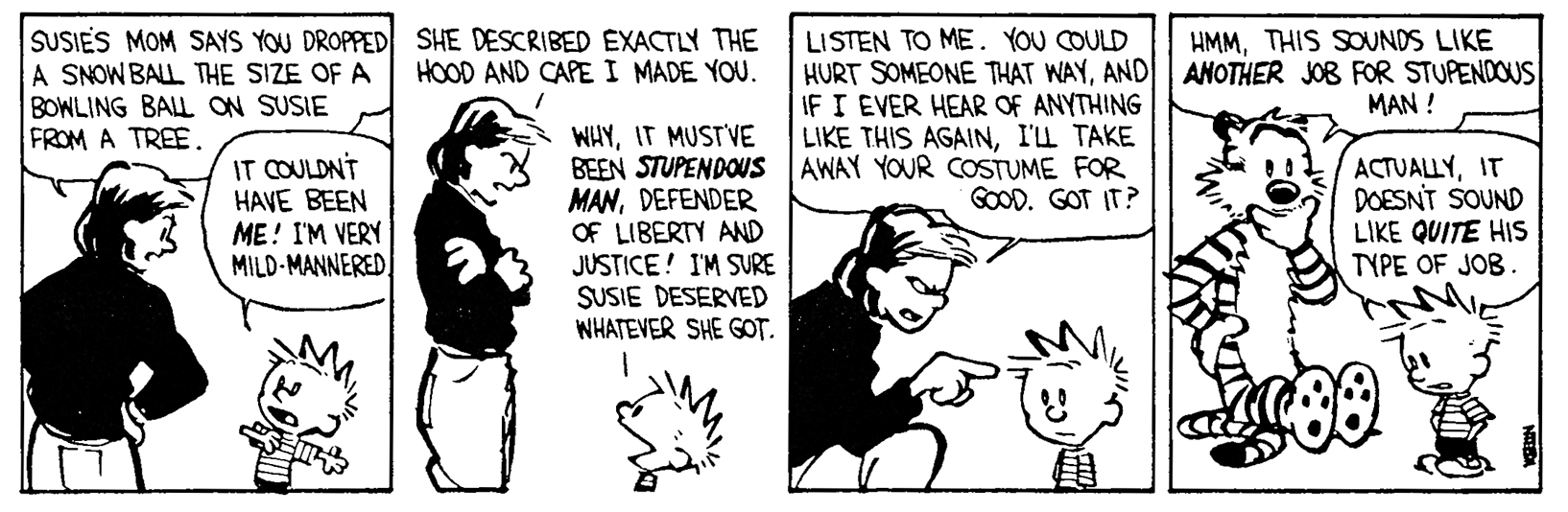 Calvin and Hobbes