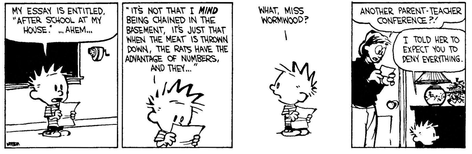 Calvin and Hobbes