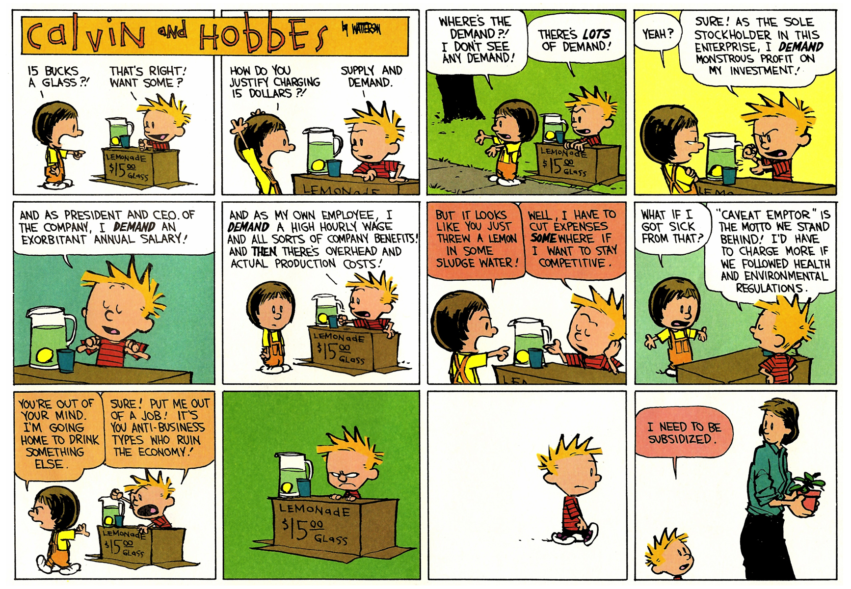 Calvin and Hobbes