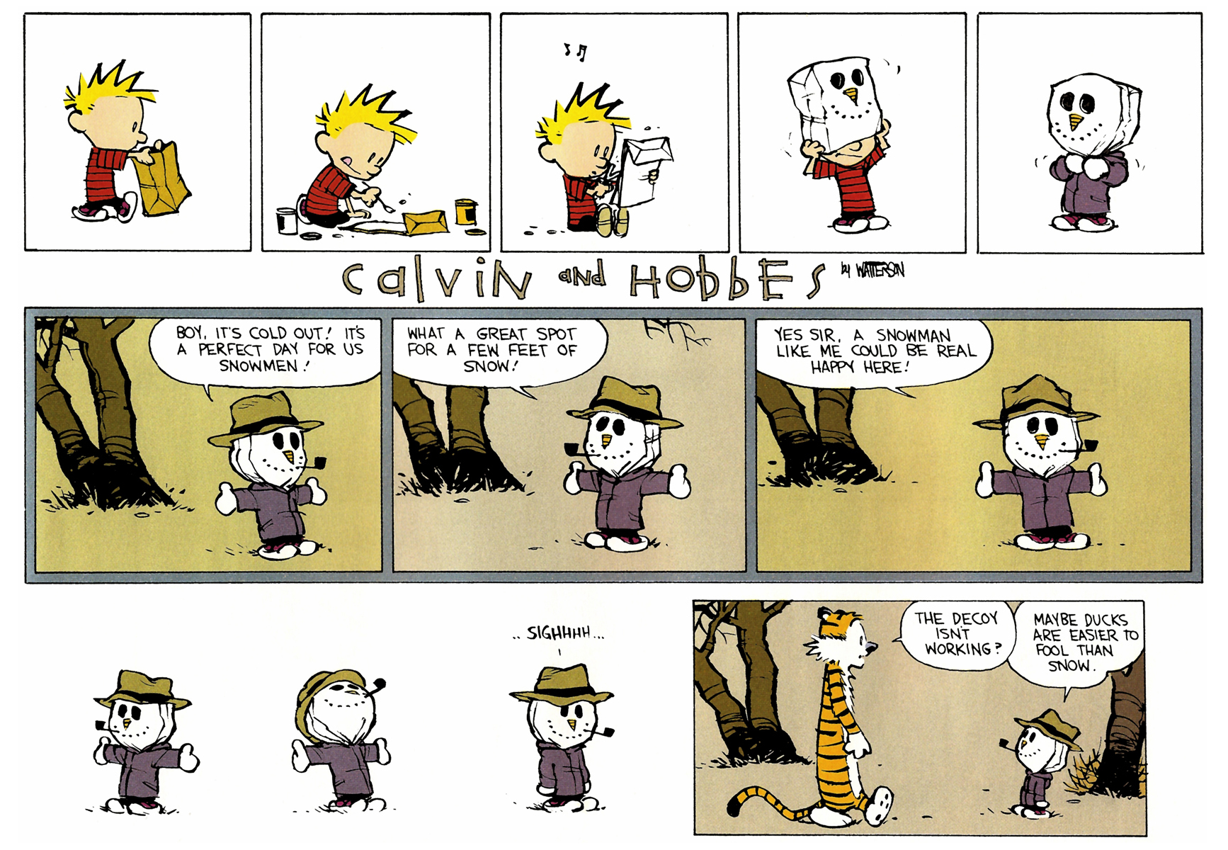 Calvin and Hobbes