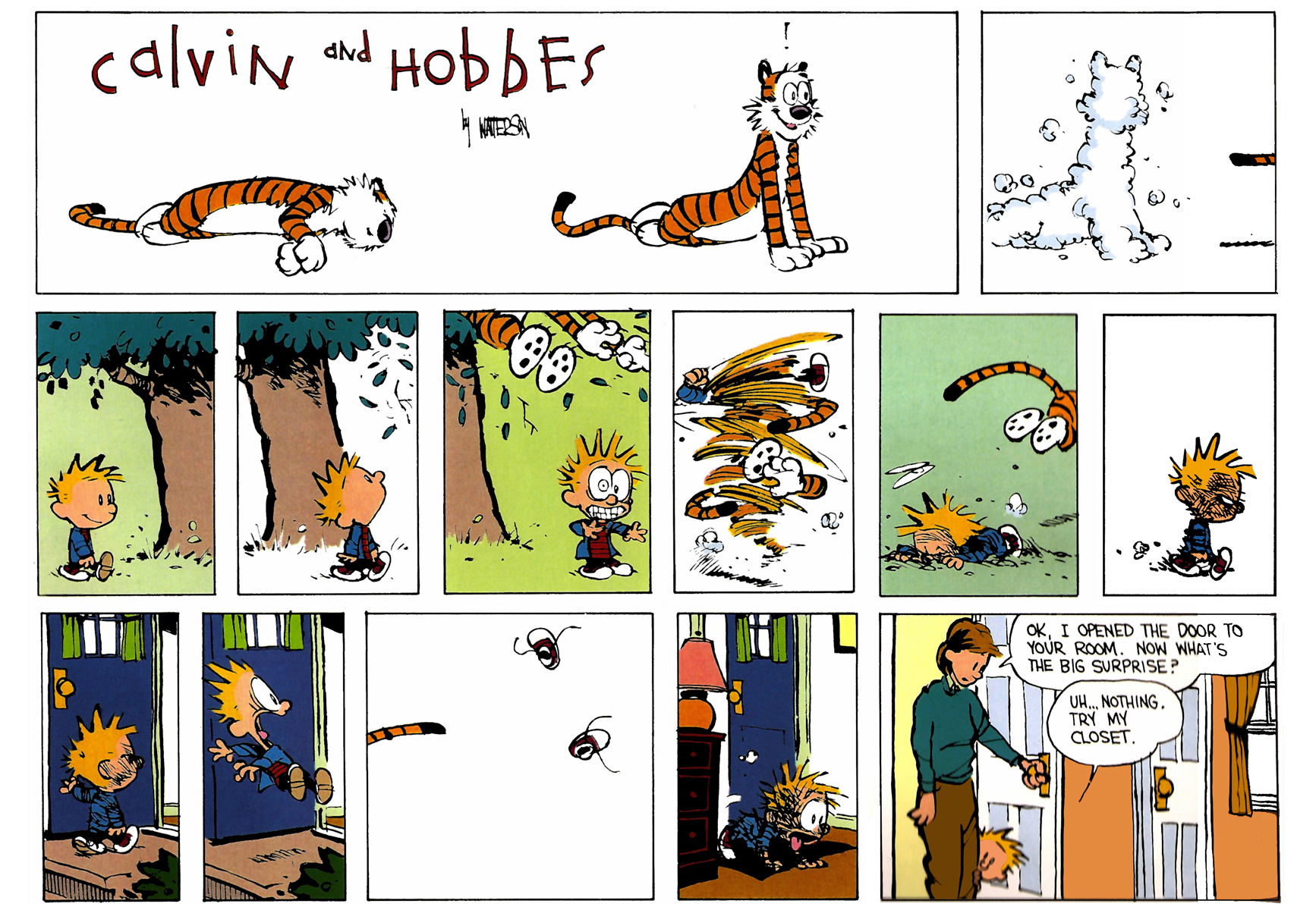 Calvin and Hobbes