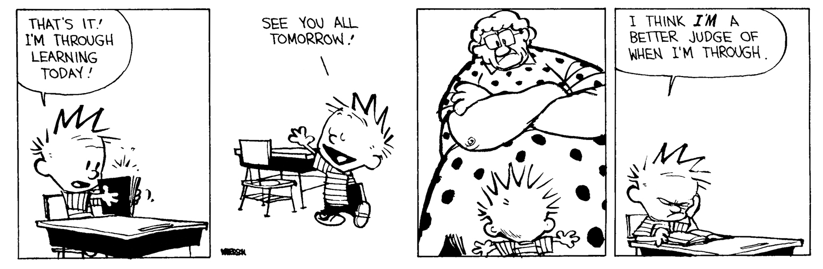Calvin and Hobbes