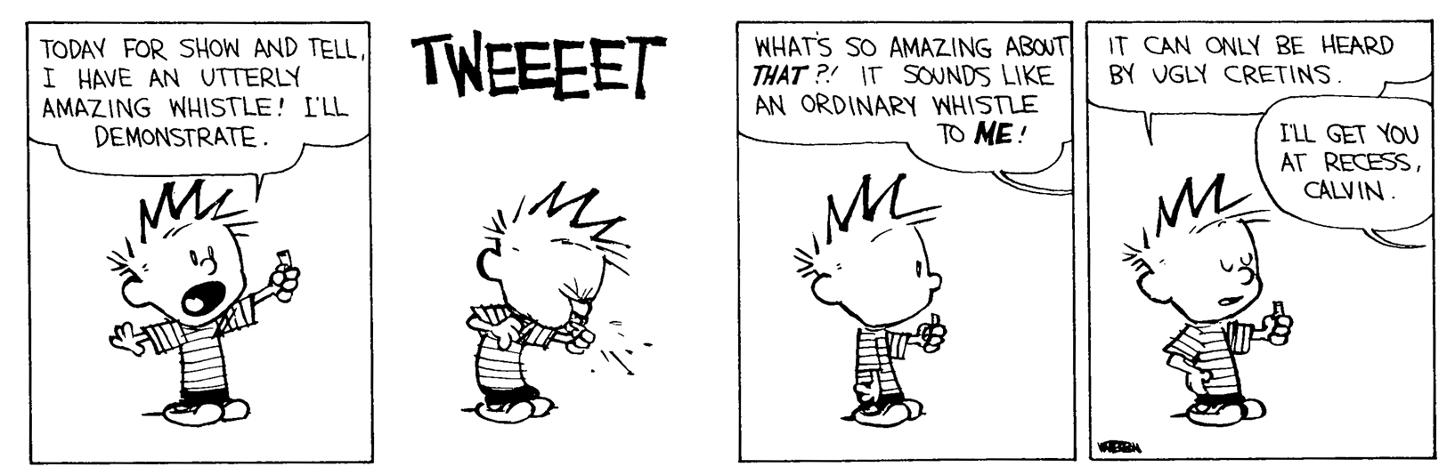 Calvin and Hobbes
