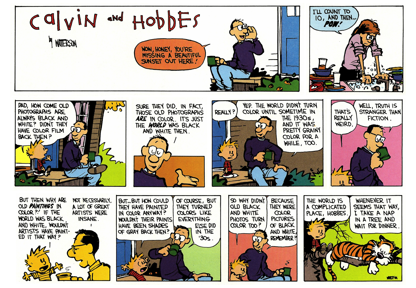 Calvin and Hobbes