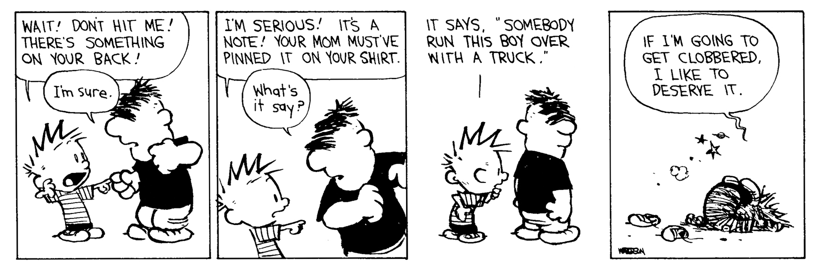 Calvin and Hobbes