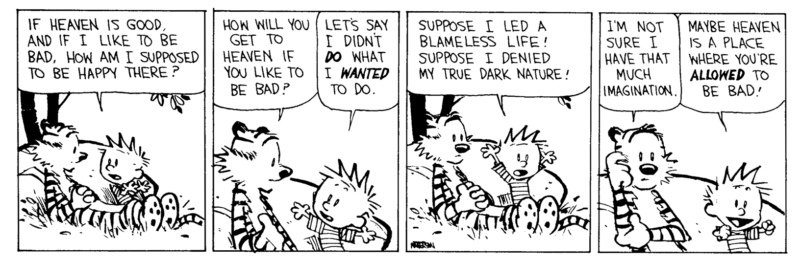 Calvin and Hobbes