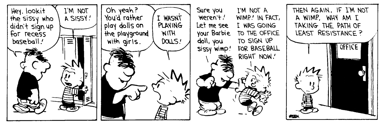 Calvin and Hobbes