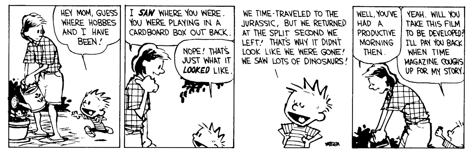 Calvin and Hobbes