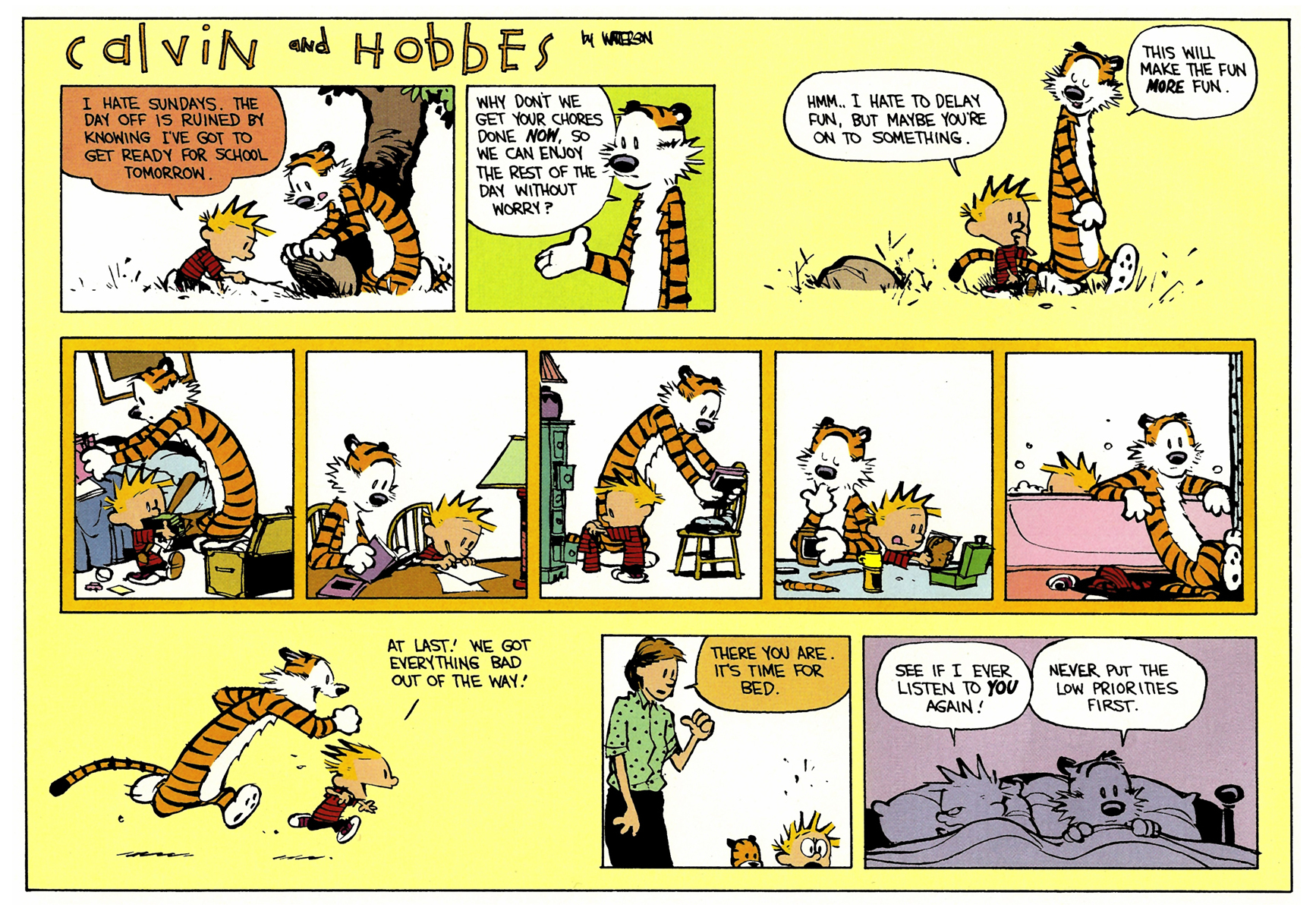 Calvin and Hobbes