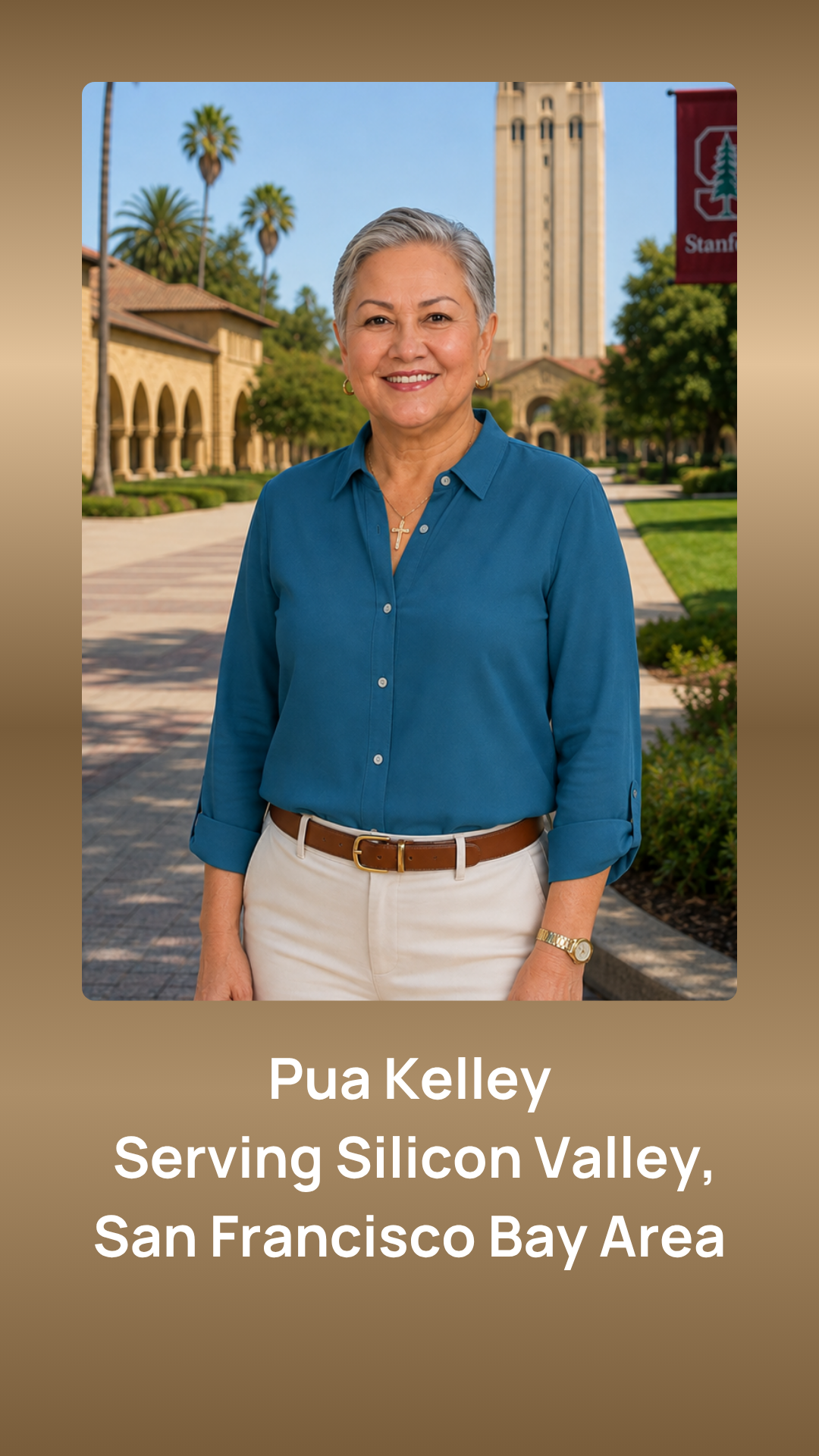 Pua Kelley, serving Silicon Valley, San Francisco Bay Area