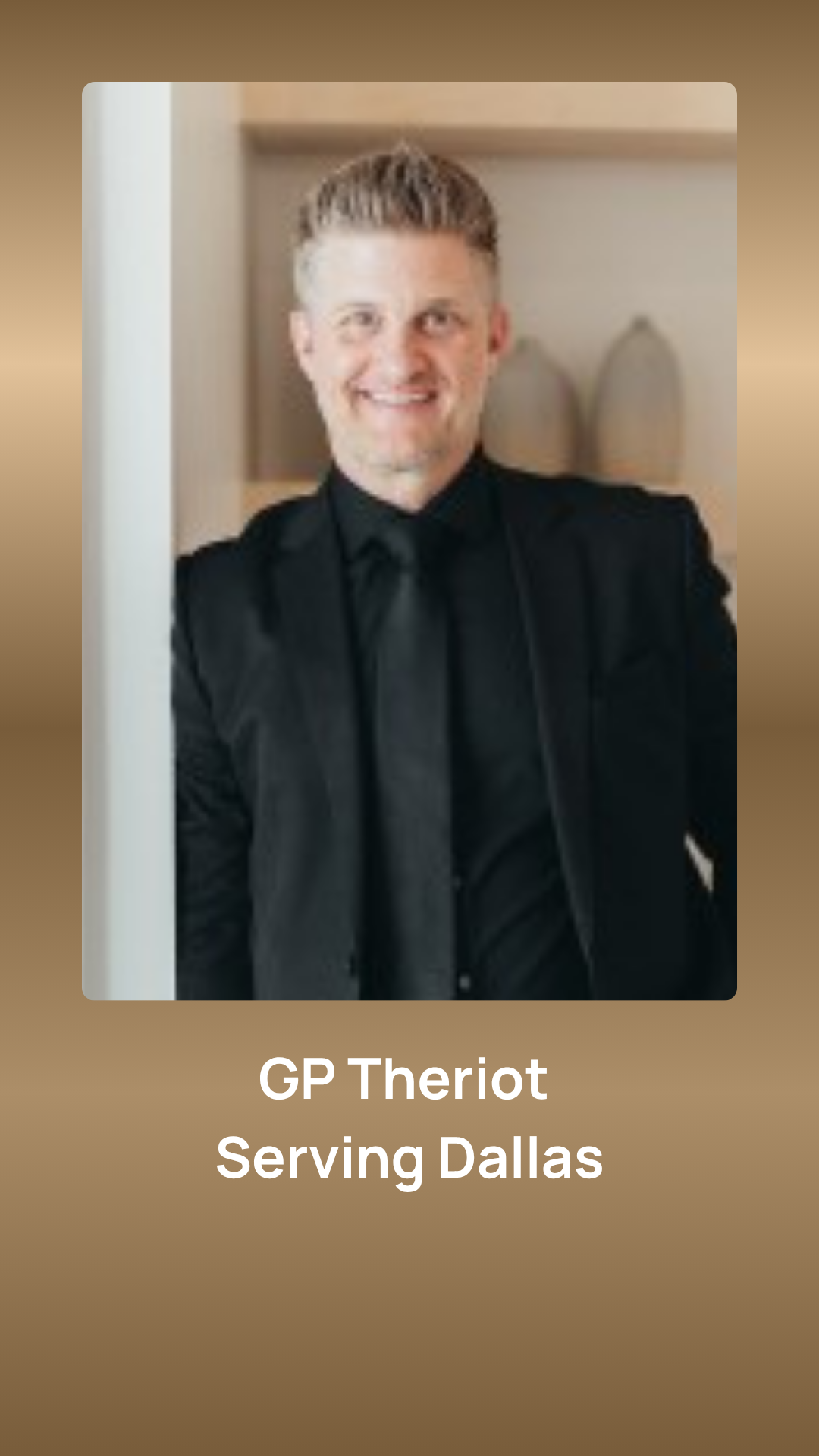GP Theriot, serving Dallas