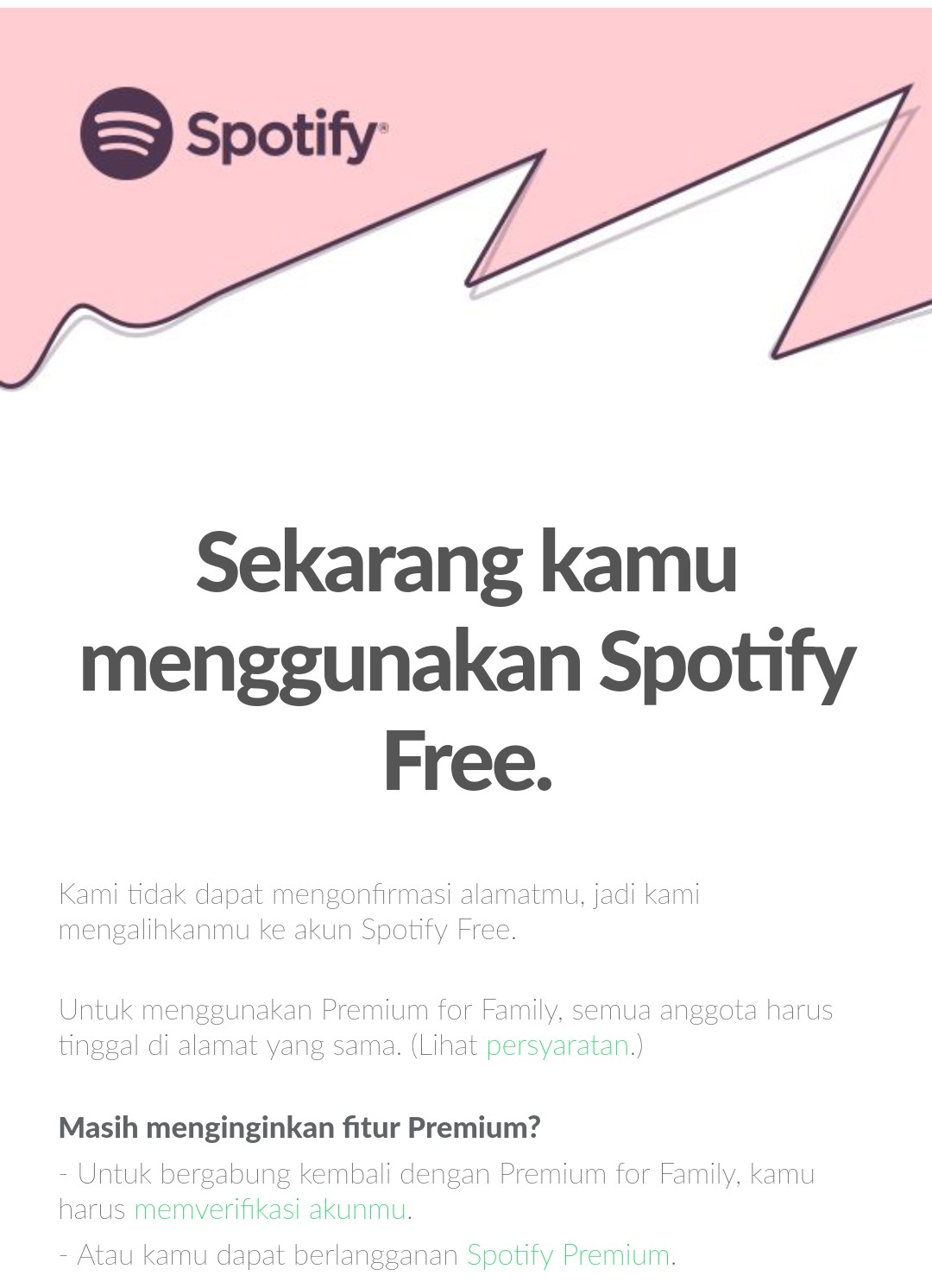Surel dari Spotify