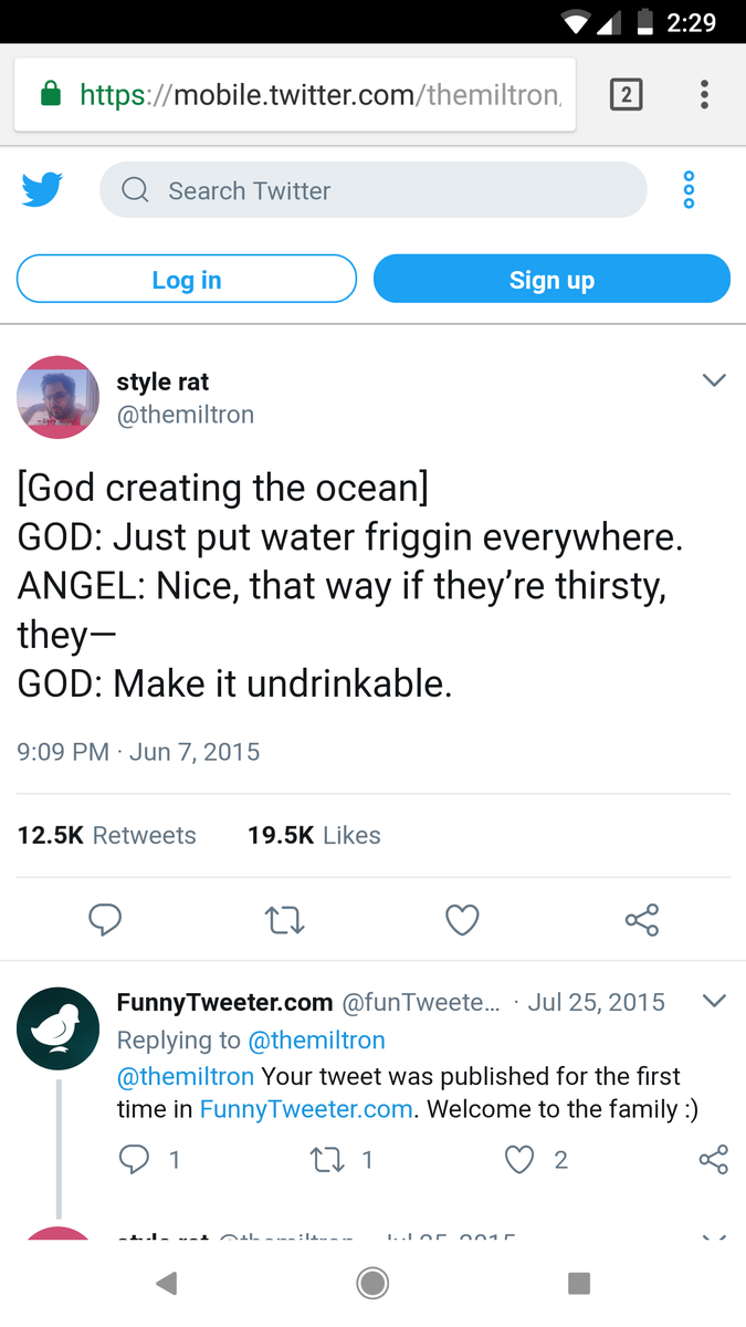 RE The Pacific Ocean has 187 quintillion gallons of water.