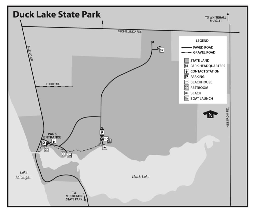 Duck Lake Map Thumbnail 