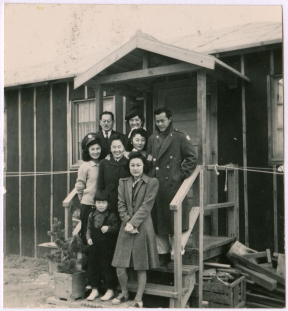 ddr-densho-362-7 — Japanese American men, women, and a boy near ...