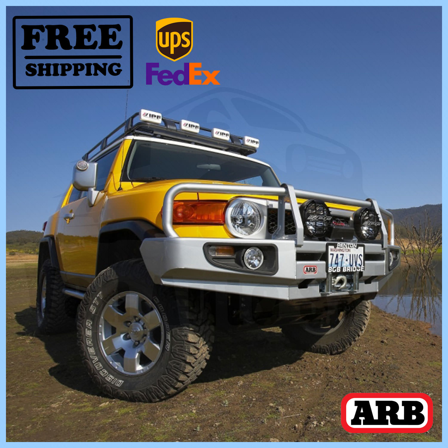 fj cruiser arb front bumper