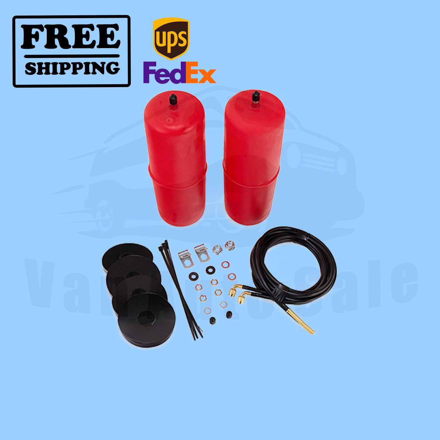 Air Lift 1000 AirLift SPRING KIT for GMC G25 or G2500 VAN VANDURA 1970-1995 - Picture 1 of 4
